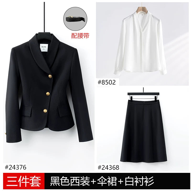 Importé - Ensemble Tailleur Femme 2-3 Pièces Slim Fit Premium