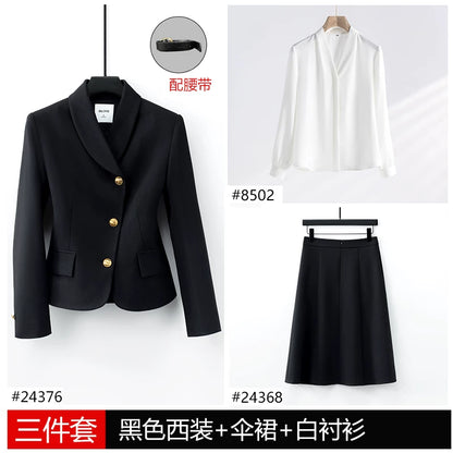 Importé - Ensemble Tailleur Femme 2-3 Pièces Slim Fit Premium