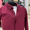 Importé - Chemise Homme Manches Longues 100% Coton