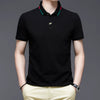Importé - Polo Brodé Homme Manche Courts