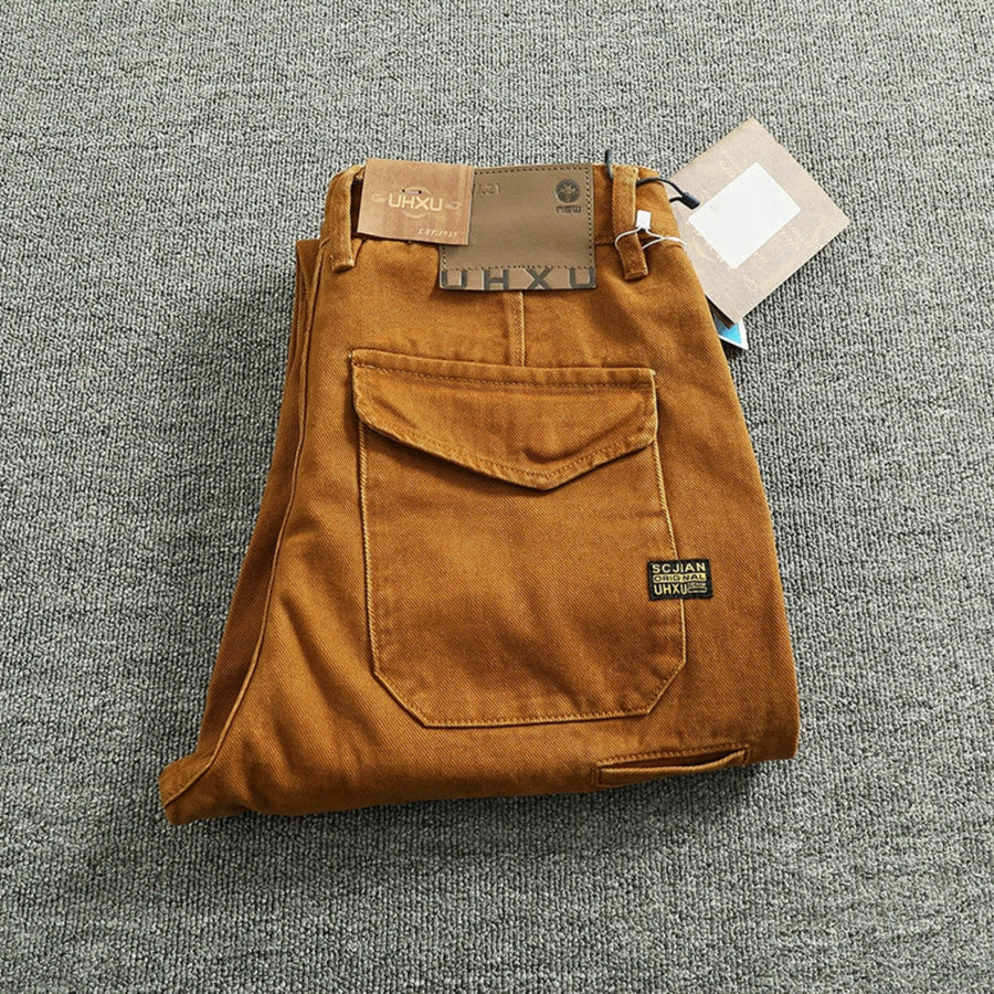 Importé - Pantalon Jean Homme Tendance Style Rétro En Coton