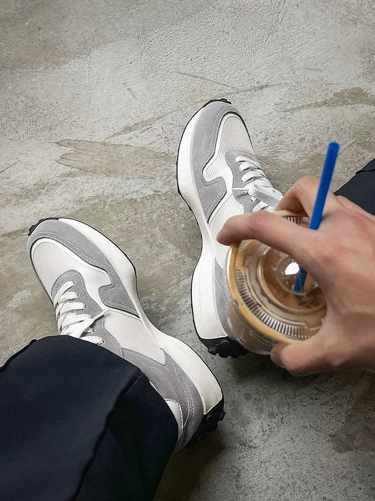 Importé - Chaussure Sneakers Sport Mixte Décontractée Rétro
