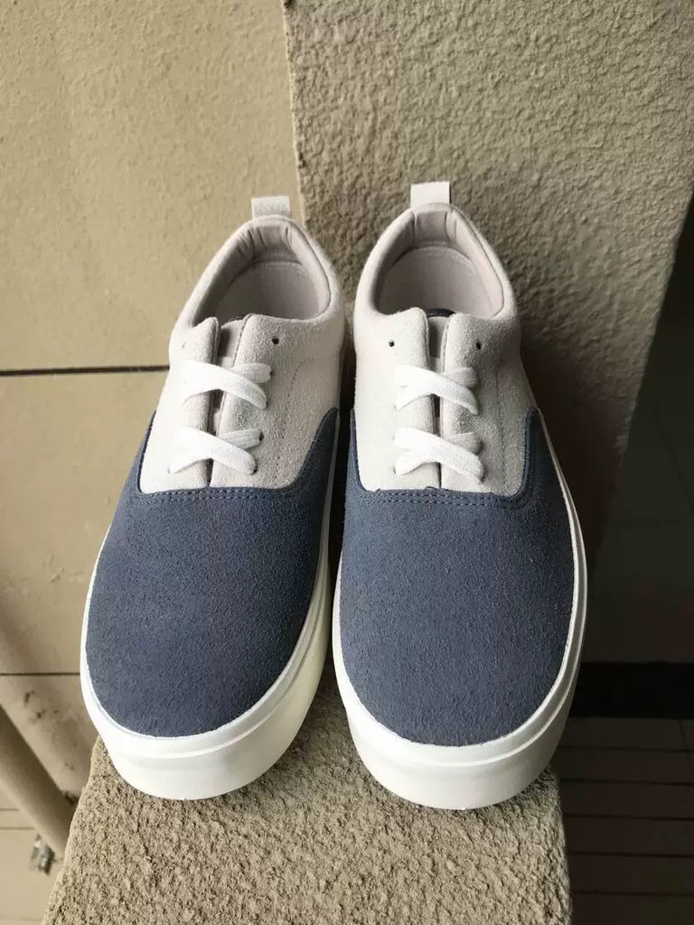 Importé - Chaussure Homme Sneakers à Lacets Color-block