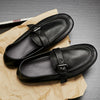 Importé - Chaussure Homme Mocassins En Cuir Véritable