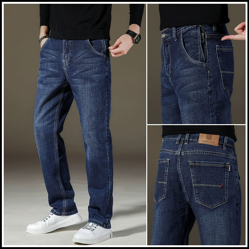 Importé - Pantalon Jean Homme Décontracté