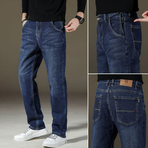 Importé - Pantalon Homme Jean Coton Stretch Décontracté