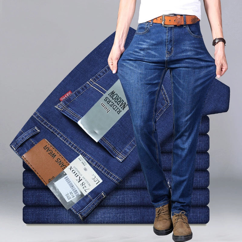 Importé - Lot 2 x Pantalons Homme Jean Coton Denim