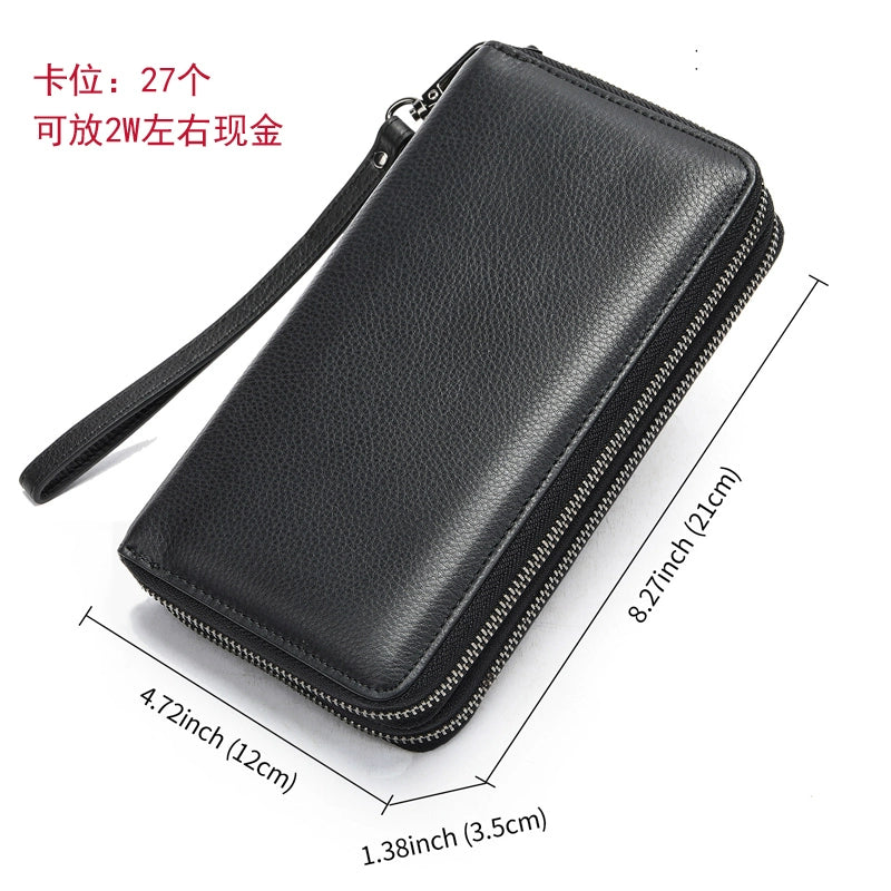 Importé - Pochette en Cuir Premium Style Décontracté