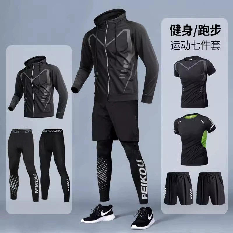 Importé - Ensemble jogging Fitness Sport Homme 5-7 Pièces