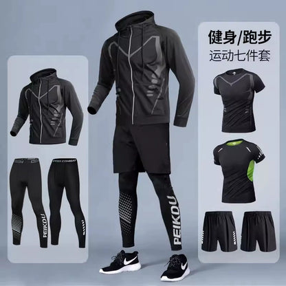 Importé - Ensemble jogging Fitness Sport Homme 5-7 Pièces