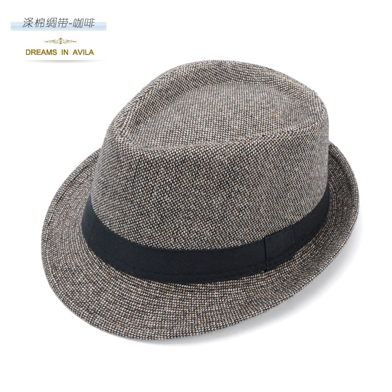 Importé - Chapeau Homme A Bords Roulés Décontracté Britannique Rétro
