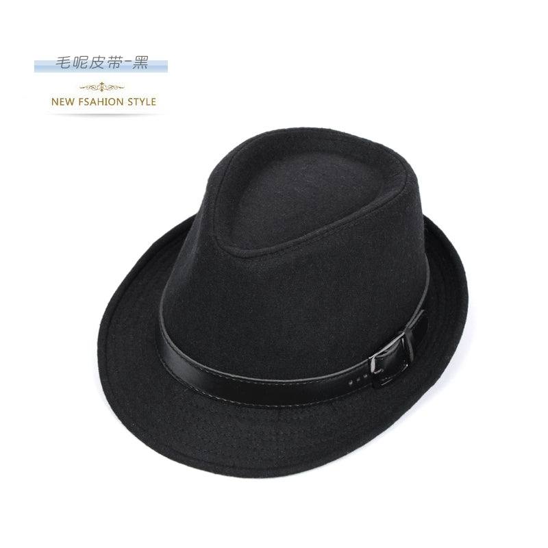 Importé - Chapeau Homme A Bords Roulés Décontracté Britannique Rétro