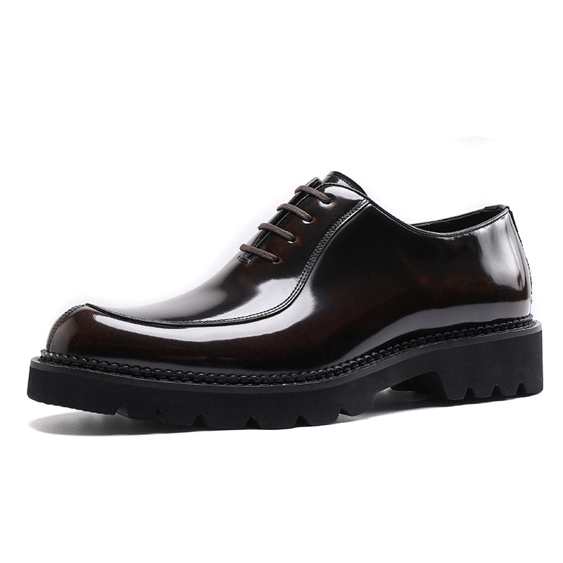 Importé - Chaussure Homme Derby Britanniques Cuir Verni
