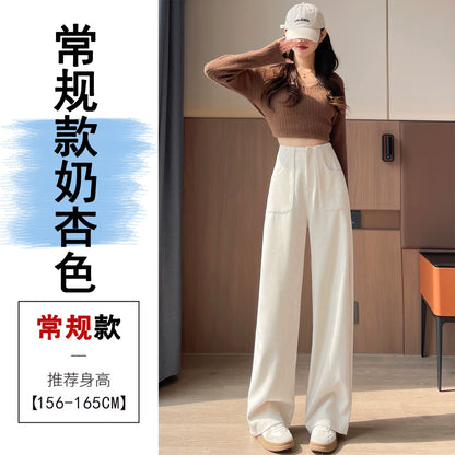 Importé - Pantalon Velours Femme Taille Haute