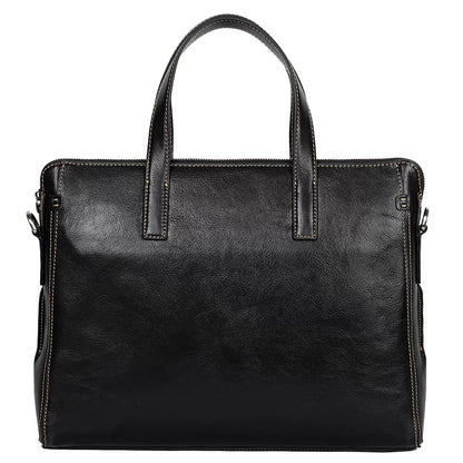 Importé - Sac Premium Cuir Gaufré Pour PC Ordinateur 14''