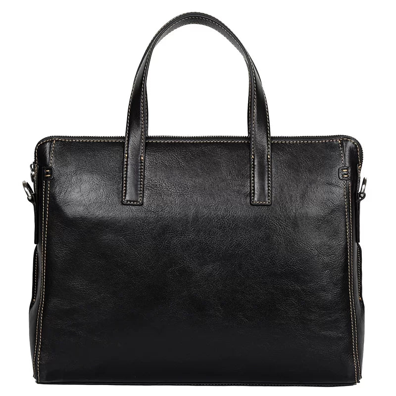 Importé - Sac Premium Cuir Gaufré Pour PC Ordinateur 14''