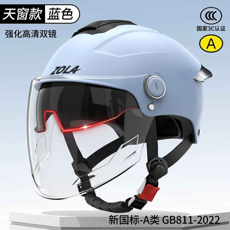 Importé - Casque Blindé Anti-Choc Protection Moto Velo