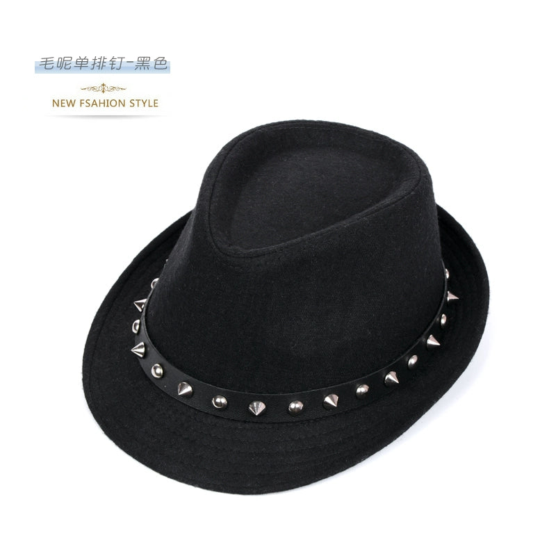 Importé - Chapeau Homme A Bords Roulés Décontracté Britannique Rétro