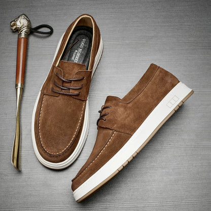 Importé - Chaussure Homme Sport Baladeuses Cuir Daim