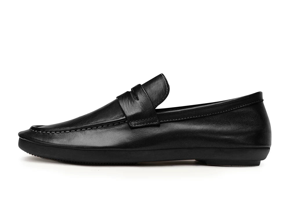 Importé - Chaussure Homme Mocassins En Cuir