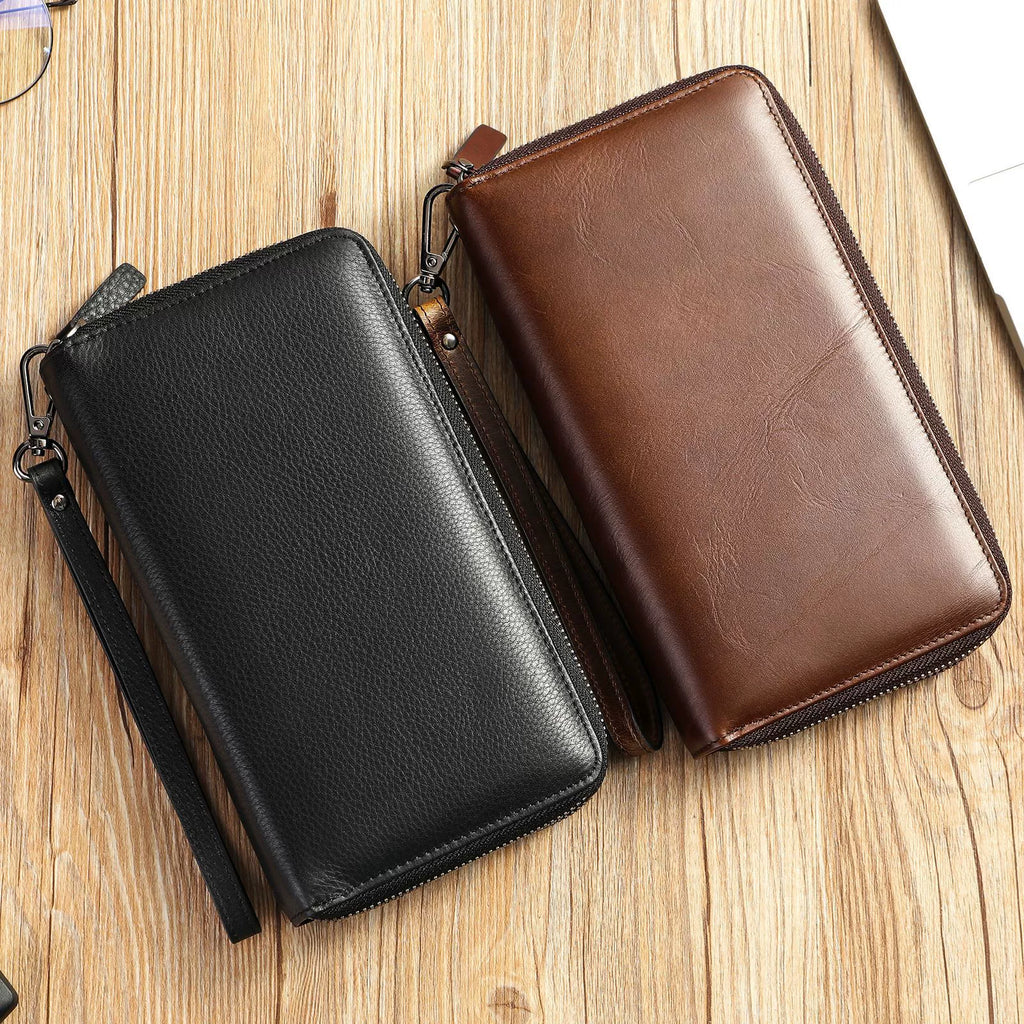 Importé - Pochette en Cuir Premium Style Décontracté
