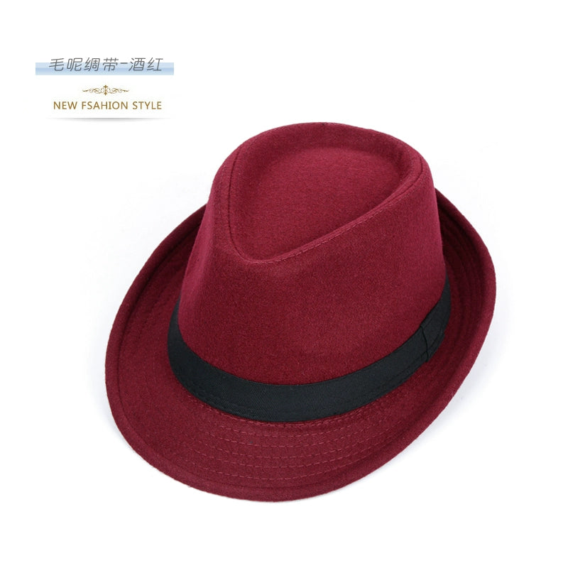 Importé - Chapeau Homme A Bords Roulés Décontracté Britannique Rétro