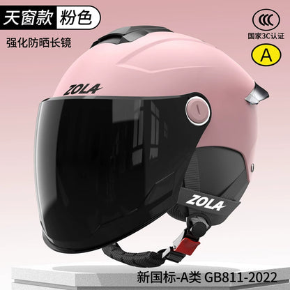 Importé - Casque Blindé Anti-Choc Protection Moto Velo