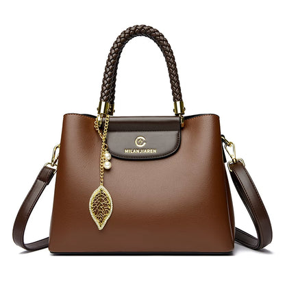 Importé - Sac À Mains Tendance Femme En Cuir Véritable