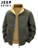 Importé - Veste Jacket 2Face Homme Col Montant Manches Longues 100% coton