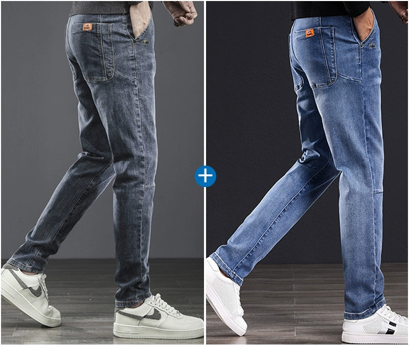 Importé - Pantalon Slim Fit Jean Homme Stretch Lot de 2 jeans