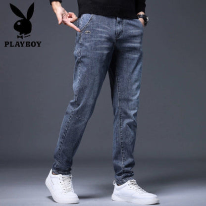 Importé - Playboy Pantalon Homme Jean Stretch Slim Fit