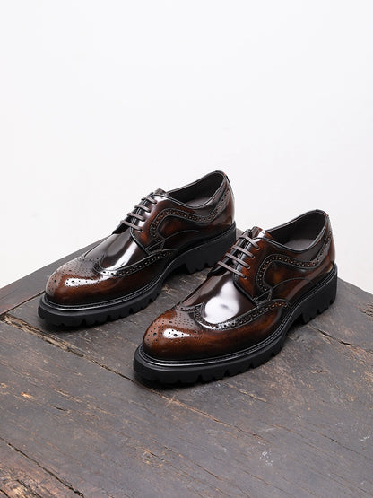 Importé - Chaussure Homme Mocassin Derby Britanniques Cuir