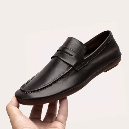 Importé - Chaussure Homme Mocassins En Cuir