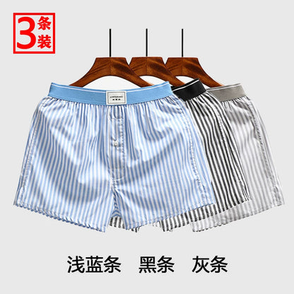 Importé - Lot x3 Culottes Homme Pur Coton