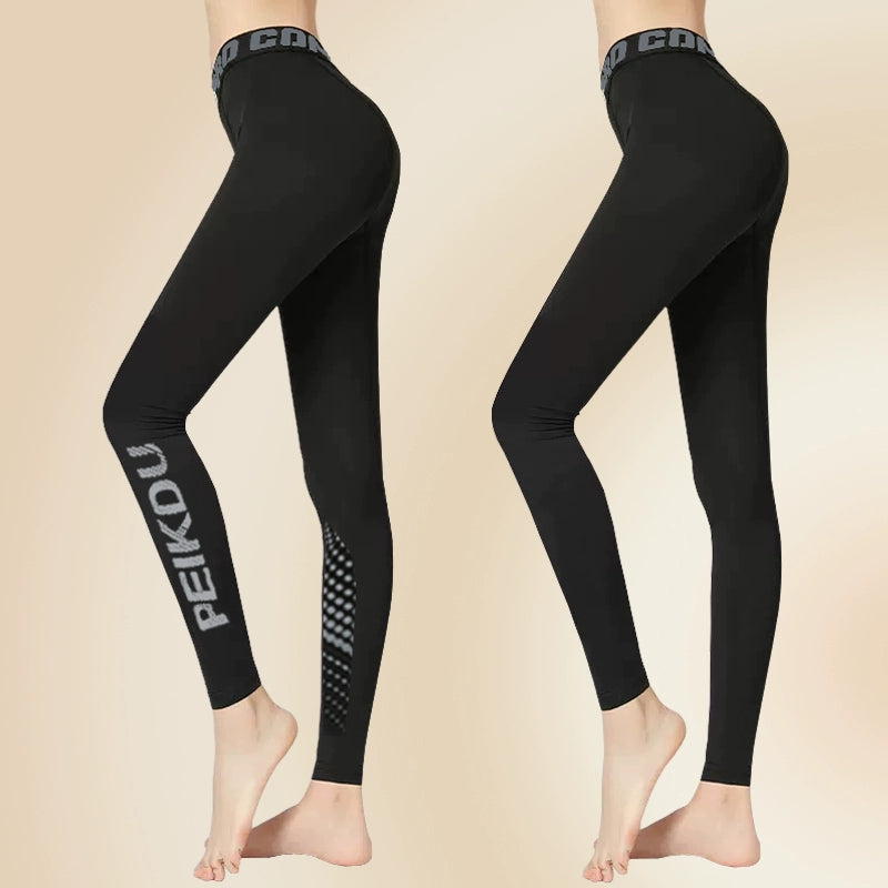 Importé - Ensemble Fitness Sport Femme Leggings Shirt TShirt