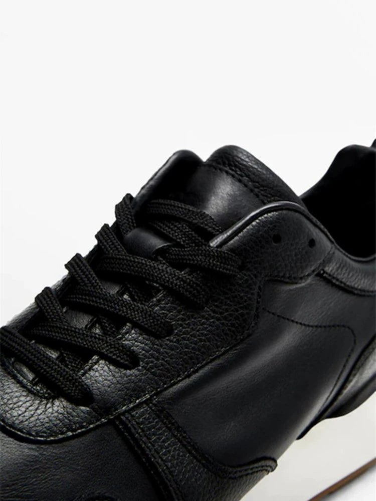 Importé - Chaussure Homme Basket Sport Confort 100%en cuir