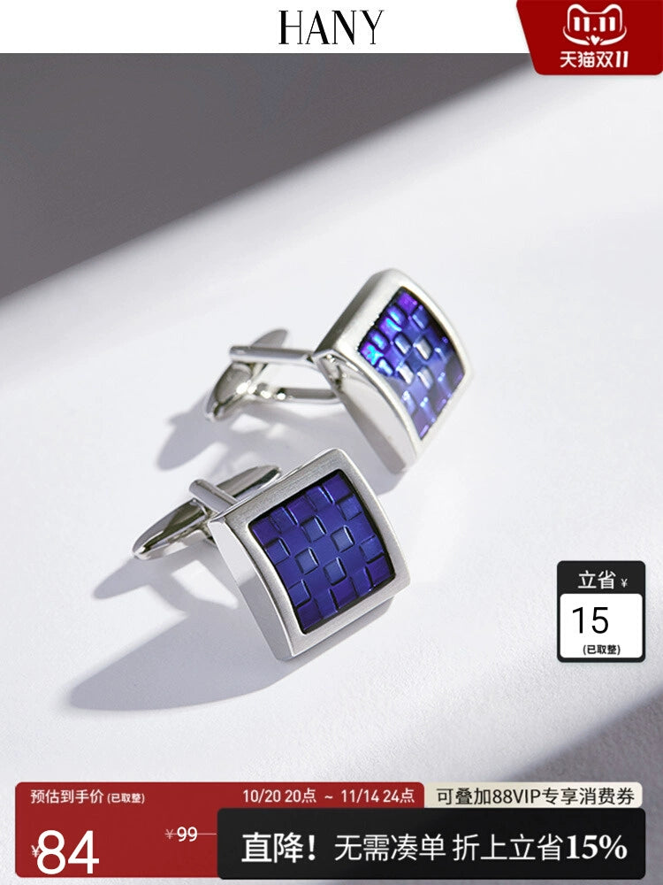 Importé - HANY  Boutons de Manchettes Luxe Homme