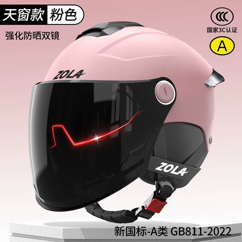 Importé - Casque Blindé Anti-Choc Protection Moto Velo