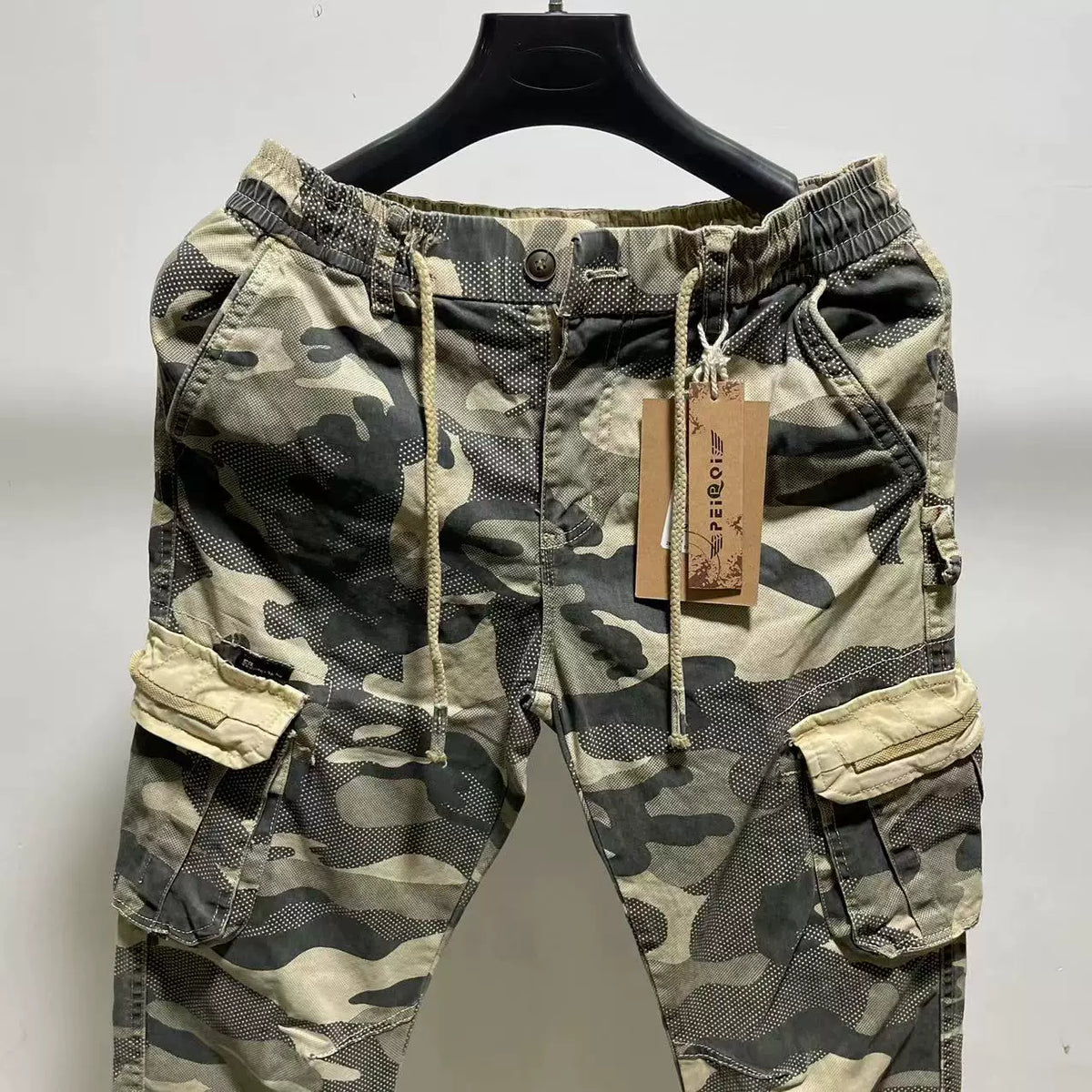 Importé - Pantalon Cargo Homme Motif Camouflag En Coton