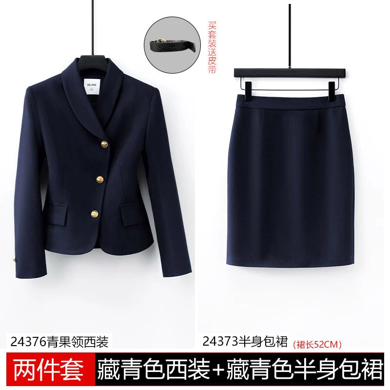 Importé - Ensemble Tailleur Femme 2-3 Pièces Slim Fit Premium