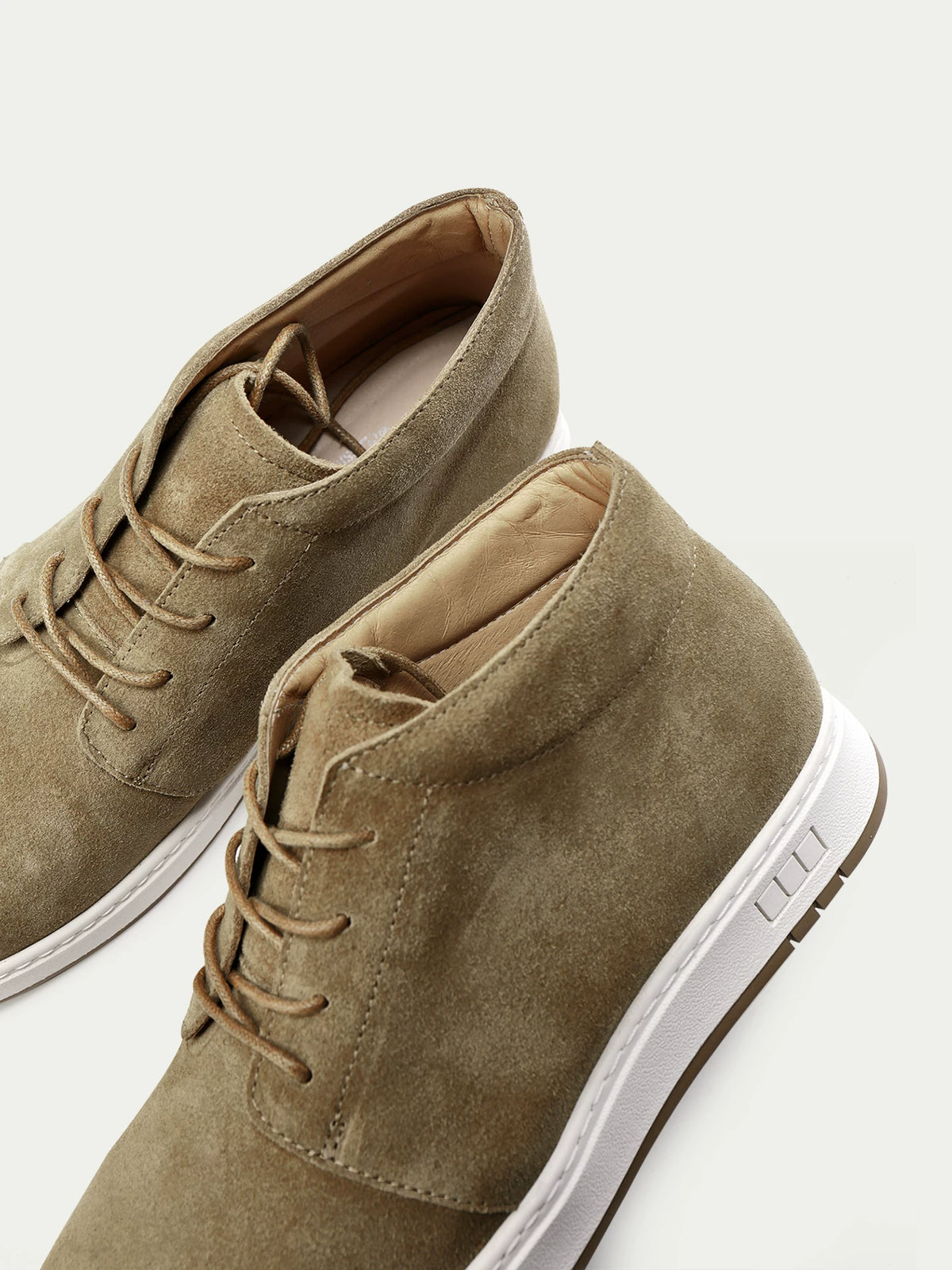 Importé - Chaussure Homme Sport Montantes Style Rétro En Cuir