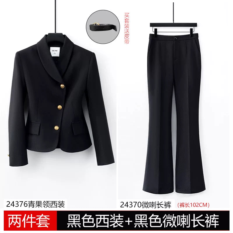 Importé - Ensemble Tailleur Femme 2-3 Pièces Slim Fit Premium