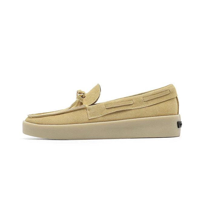 Importé - Chaussure Homme Moccasin Cuir Daim