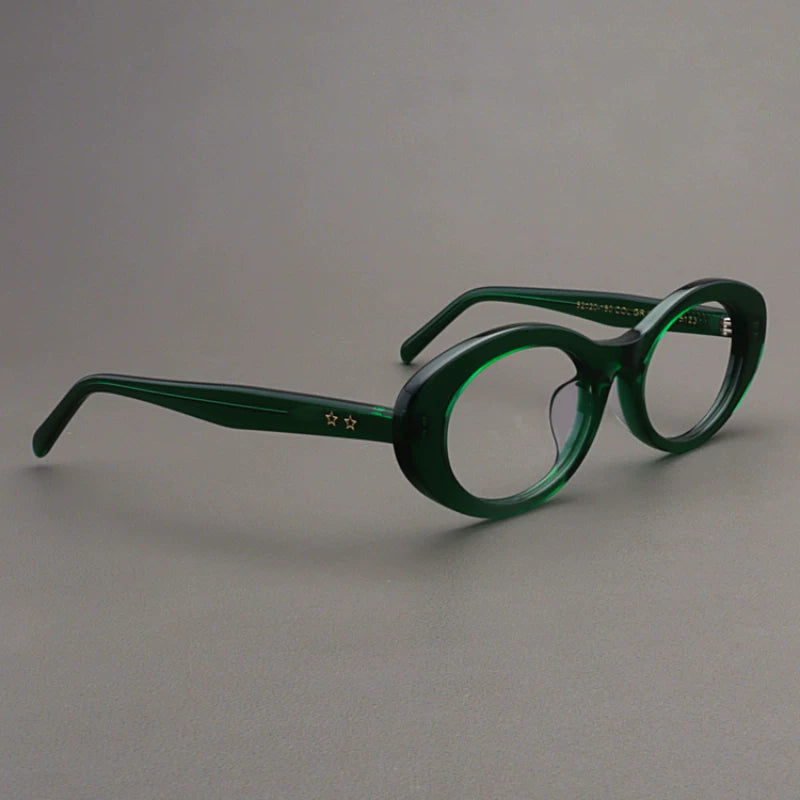 Importé – Monture Lunettes Mixte Ovales Style Rétro