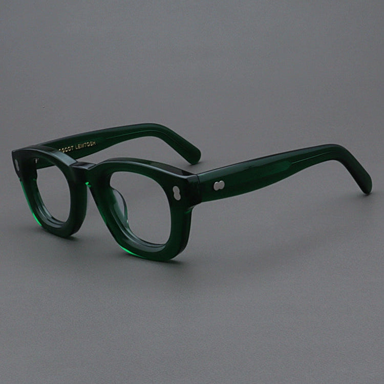 Importé – Monture Large Epaisse Lunettes Rétro