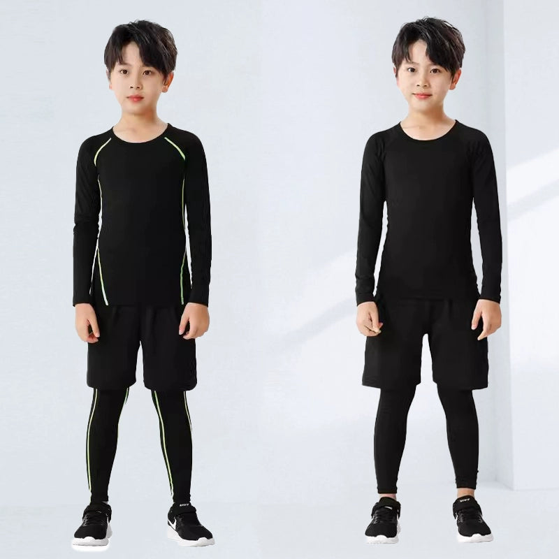 Importé - Ensemble 2-3 Pièces Sport Fitness Enfant Décontracté
