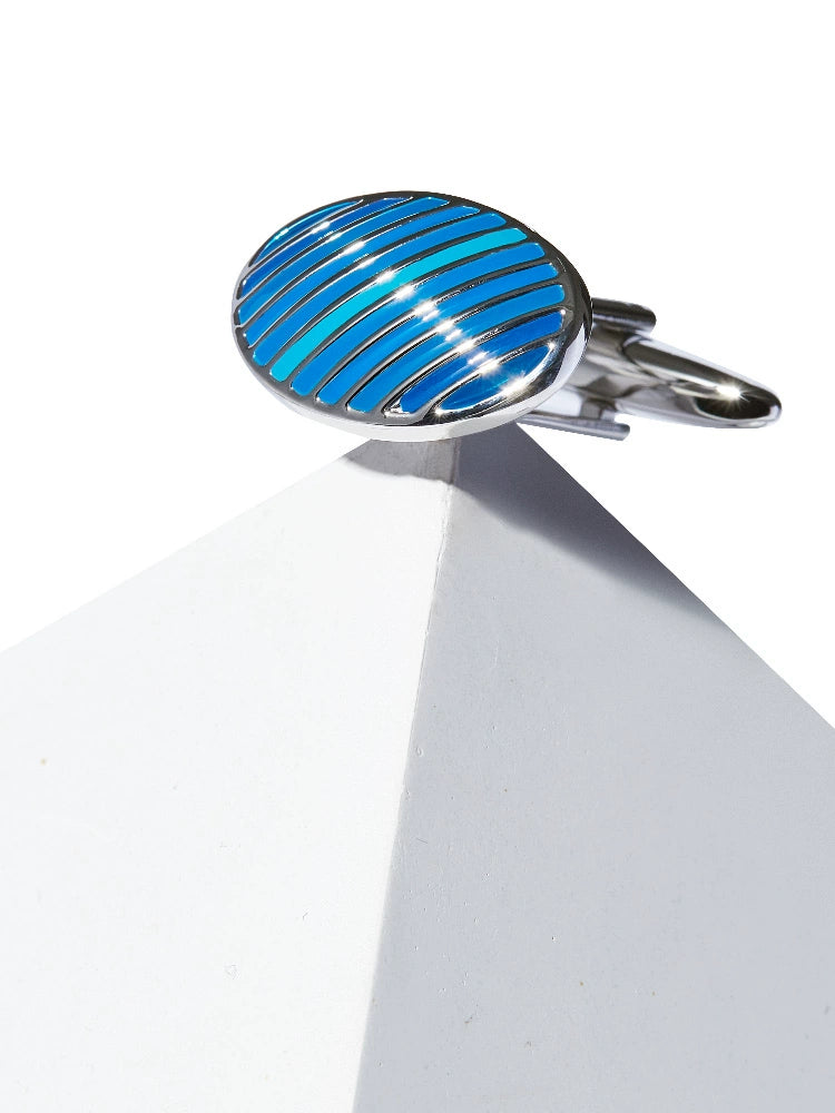 Importé - HANY  Boutons de Manchettes Homme En émail