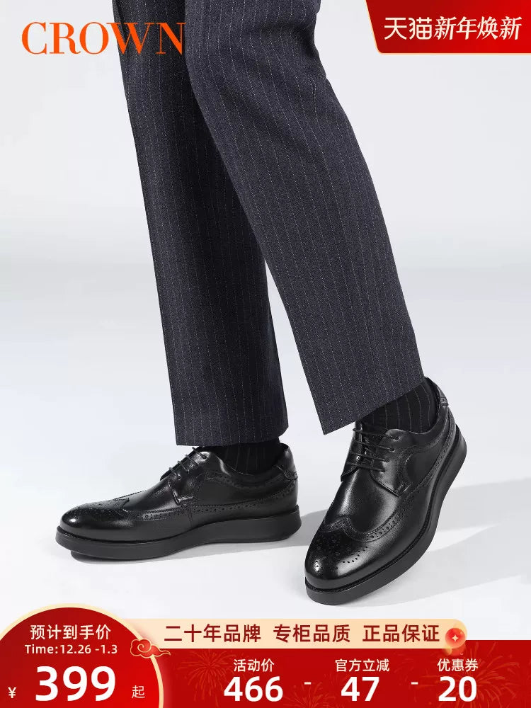 Importé - Chaussure Homme  Cuir Style Britannique