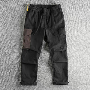Importé - Pantalon Cargo Rétro Homme Décontracté