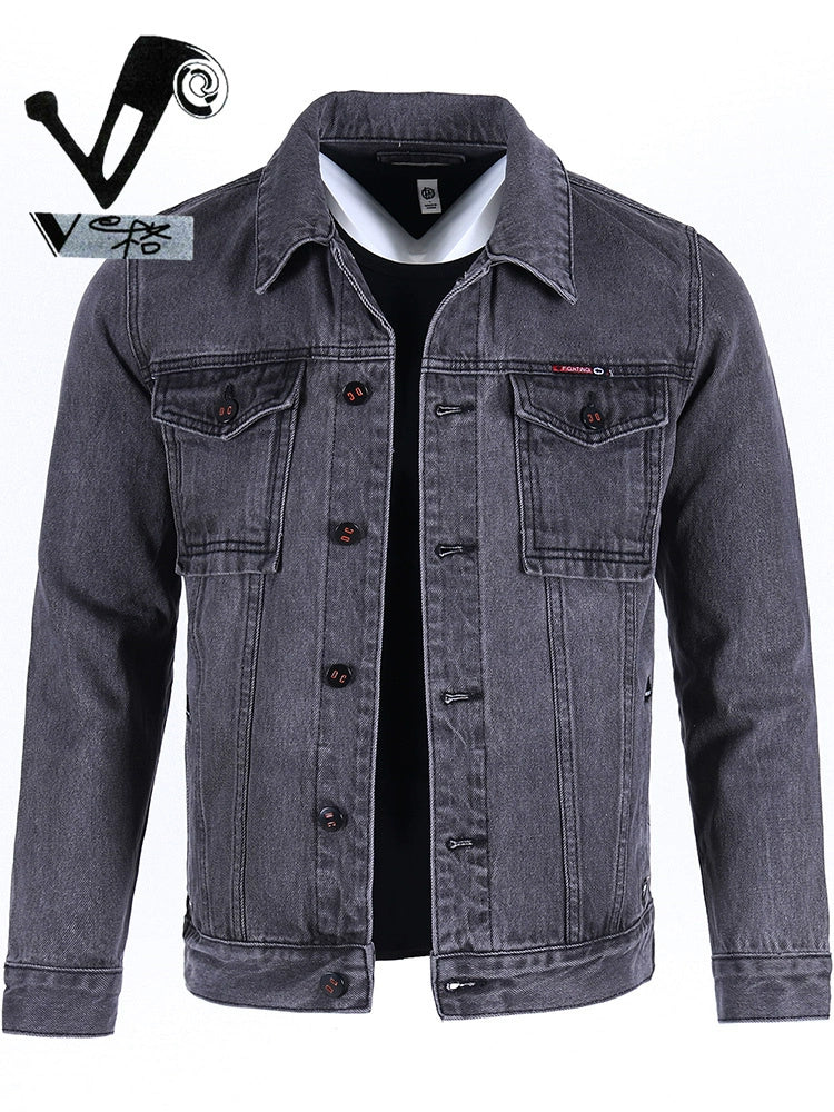 Importé - Jacket Homme Ample  A Manches Longues 100% Coton